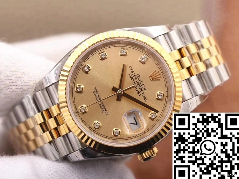 Datejust Dial Rolex M126233-0017 Champagne EW Factory 0413